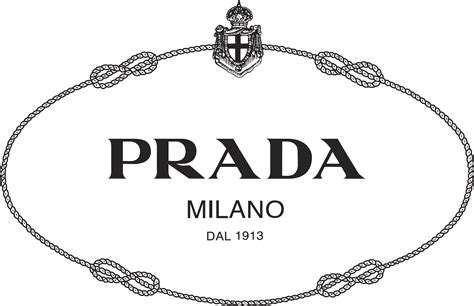 prada logo transparent background.